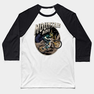 Mountain Bike Baseball T-Shirt